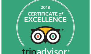 TripAdvisor’s 2018 Certificate of Excellence