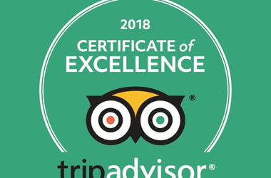 TripAdvisor’s 2018 Certificate of Excellence