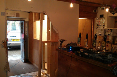 Bar Extension finally started!