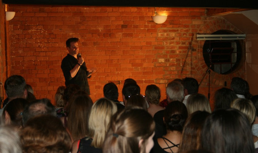 Comedy night full house!