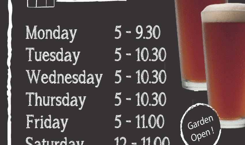 New opening times Towcester Mill Brewery Shop