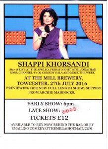 Shappi Khorsandi Ticketsv