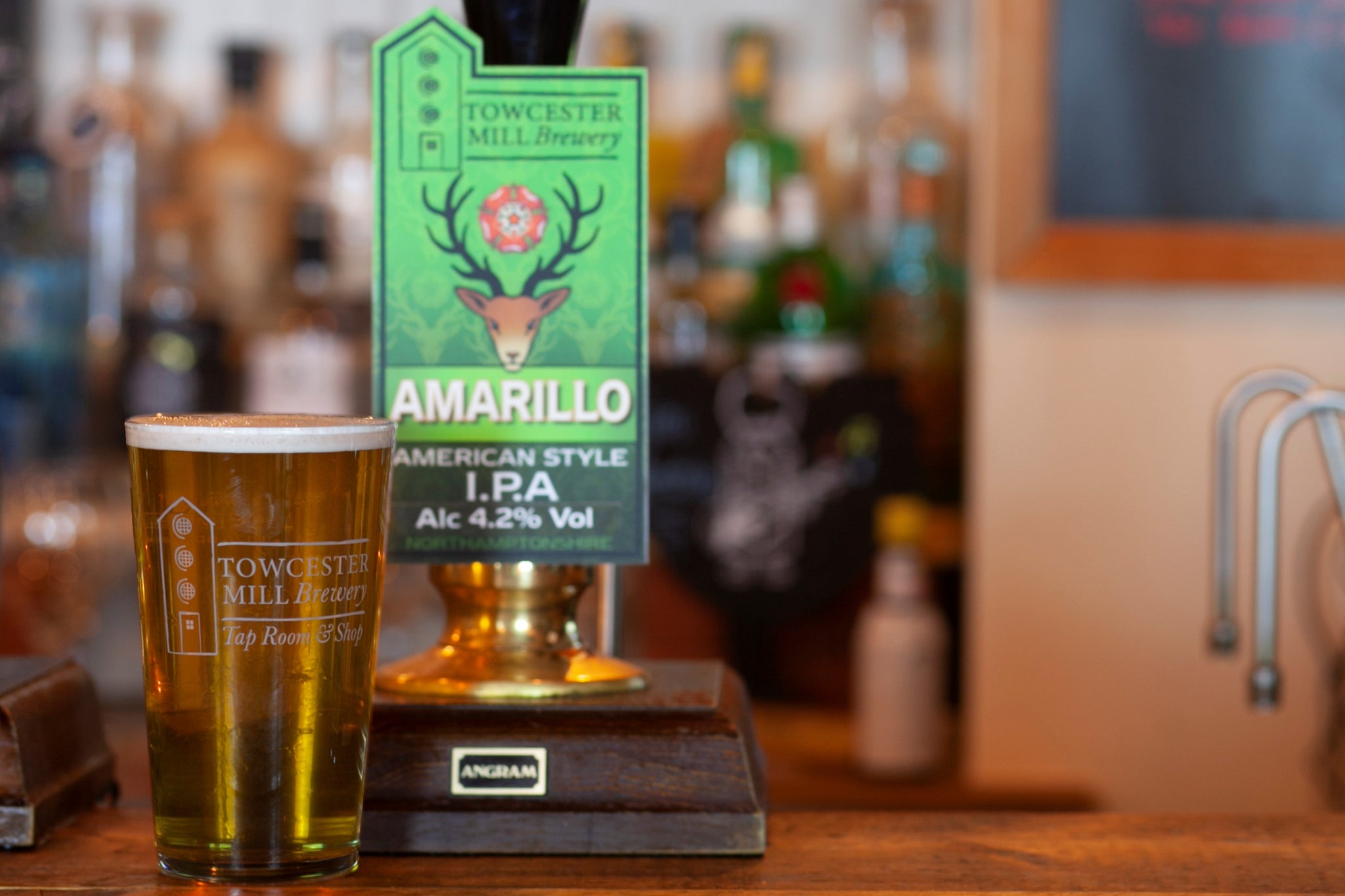 Amarillo now on draught