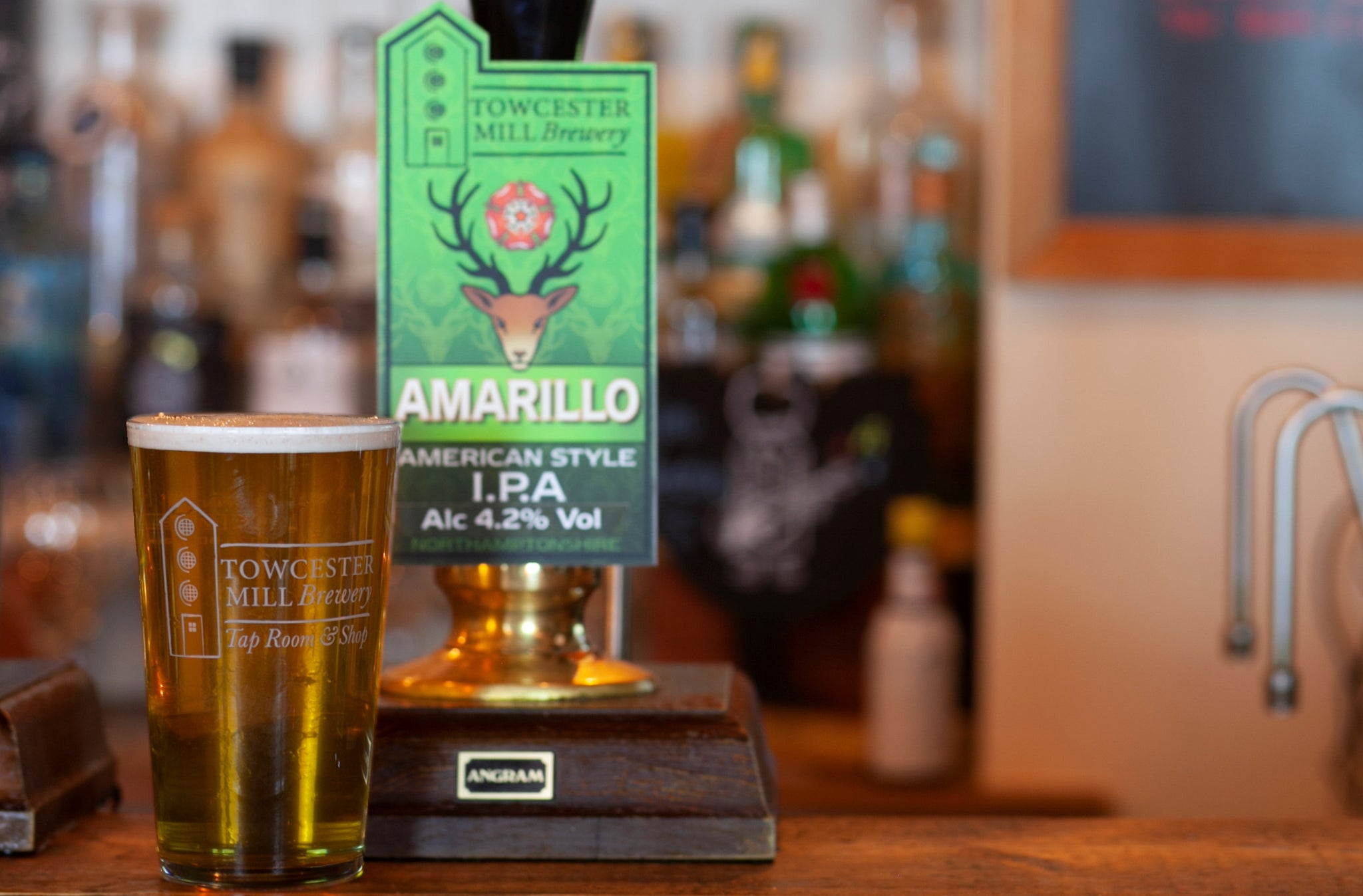 Amarillo now on draught
