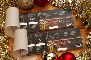 Gift vouchers now in stock