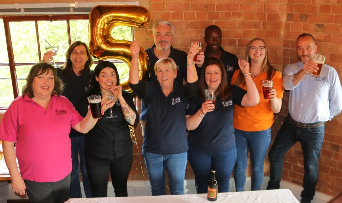 Cheers to five years!