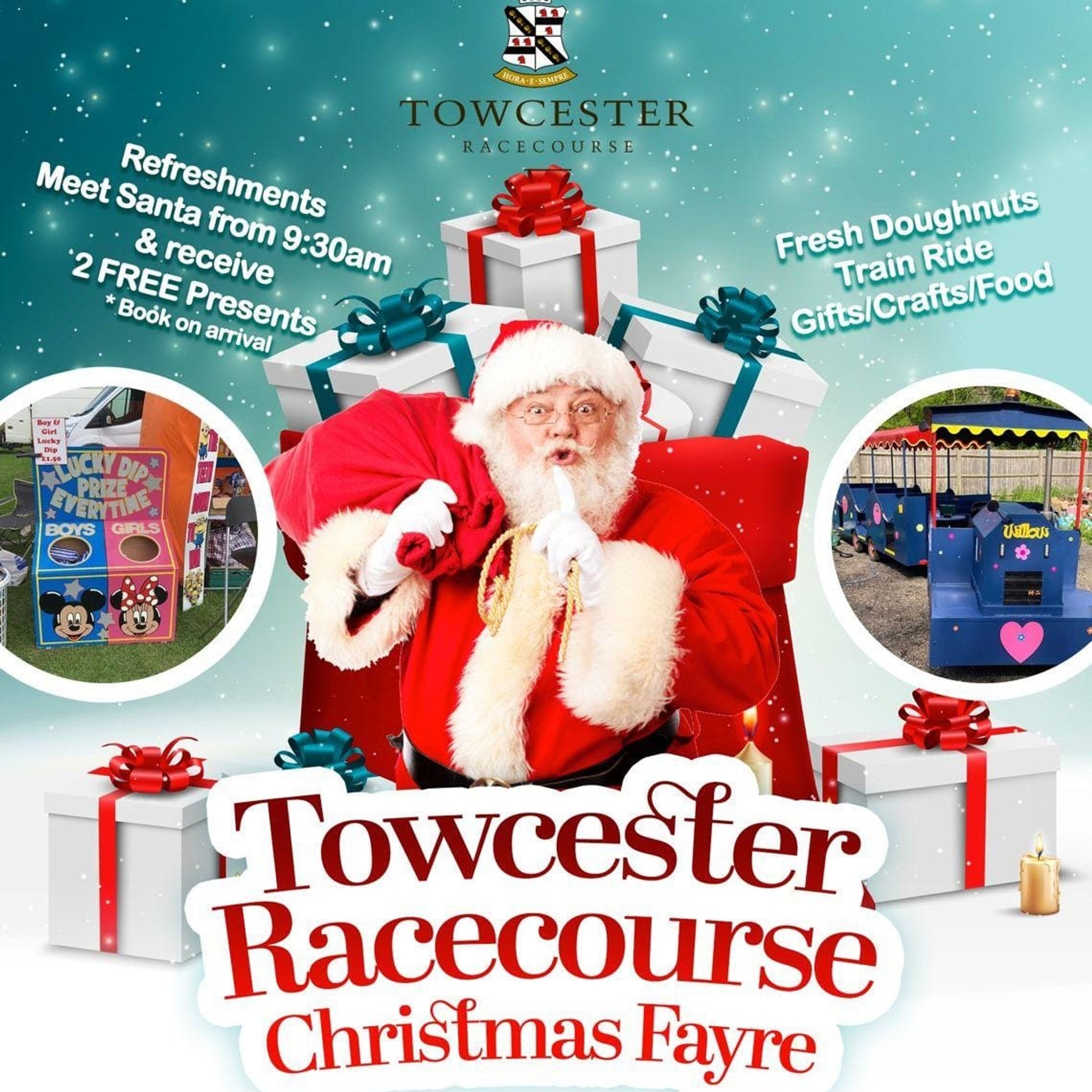 Sun 29 Oct - Towcester Racecourse Christmas Fayre